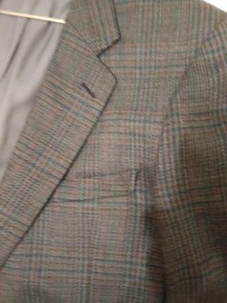 Americana Lana Talla 58 Gris Azul