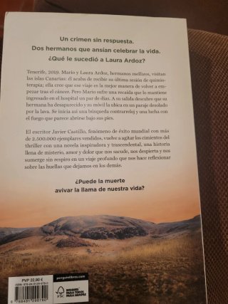 Libro de JAVIER CASTILLO.EL SUSURRO EL FUEGO