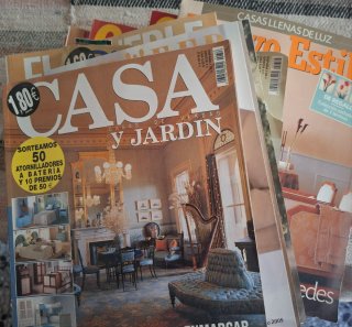 Lote de revistas de decoración y hogar (Casa y Jar