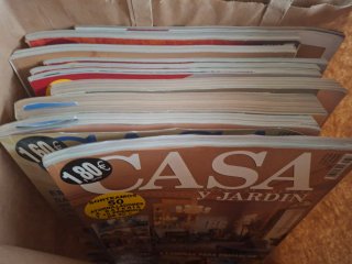 Lote de revistas de decoración y hogar (Casa y Jar