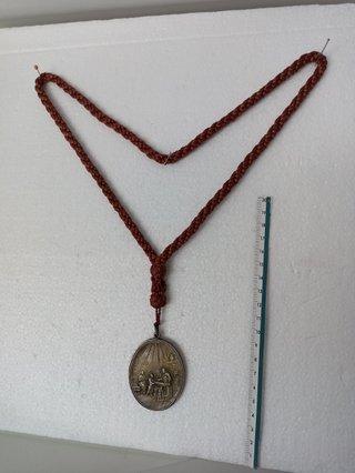 Medalla antigua Hermandad Ferroviaria de 1938.