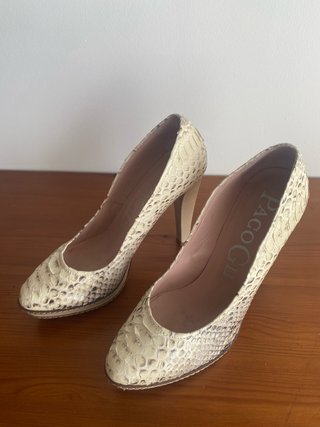 Zapatos de tacón Paco Gil piel serpiente