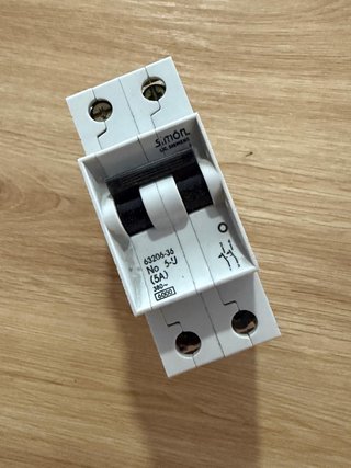 Interruptor Magnetotérmico Simon 5A