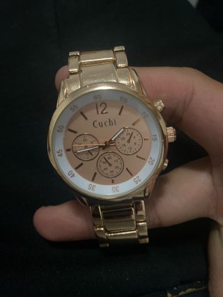 Reloj Cuchi Oro Rosa Sin Pila