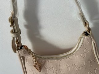 Borsa Guess Beige con Logo Embossato