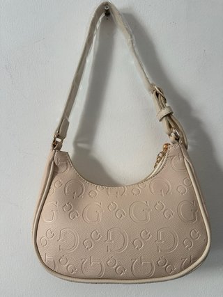 Borsa Guess Beige con Logo Embossato