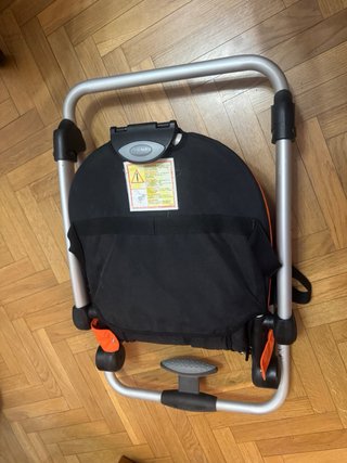 Hamaca Jane naranja para niños