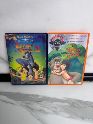 Pack El Libro de la Selva DVD Disney Español