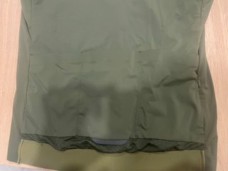 Maillot ciclismo verde con cremallera