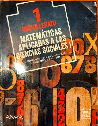 Matemáticas aplicadas a las ciencias sociales I...