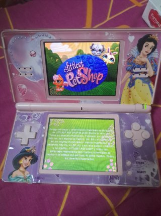 Nintendo DS Lite Rosa Disney Princesas