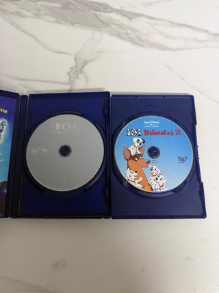 2 DVDs Disney 101 Dálmatas (Español)