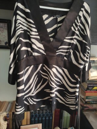Blusa raso-seda Peter Hahn Talla M