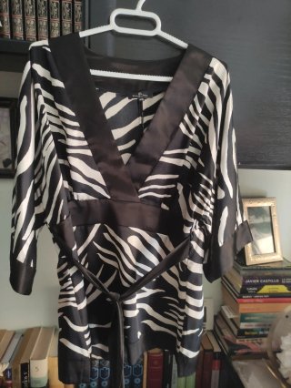 Blusa raso-seda Peter Hahn Talla M