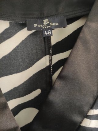 Blusa raso-seda Peter Hahn Talla M