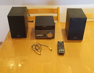 Mini cadena Sony: CD DVD Bluetooth USB i Radio.