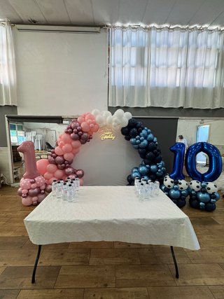 Decoración con globos