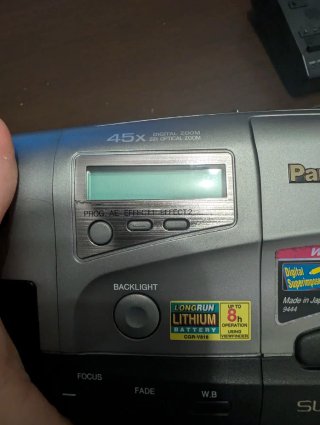 Videocámara Panasonic RX17 VHS-C
