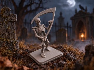 Miniatura Segador Esqueleto