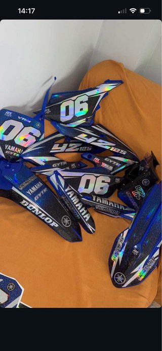 Adhesivos personalizados Yamaha YZ/YZF/WR