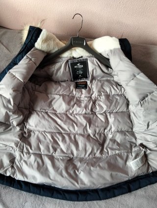 Chaqueta Hollister Azul Talla M