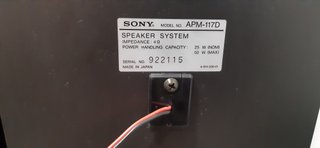 Equipo de música Sony FH-33