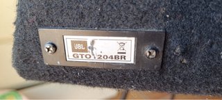 Subwoofer JBL  GTO1204BR 12” 300W RMS