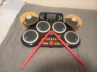 Batería Electrónica Infantil VTech Kidi DJ Drums