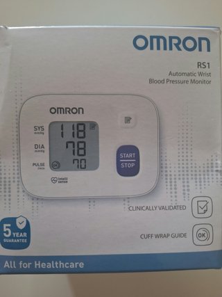 Tensiómetro Muñeca Omron RS1