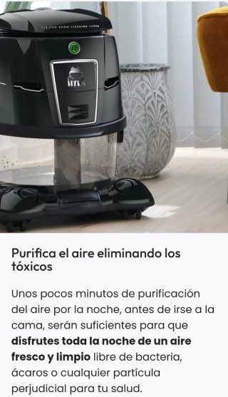 Aspiradora Hyla Purificador Aire