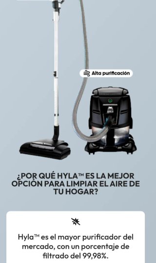 Aspiradora Hyla Purificador Aire
