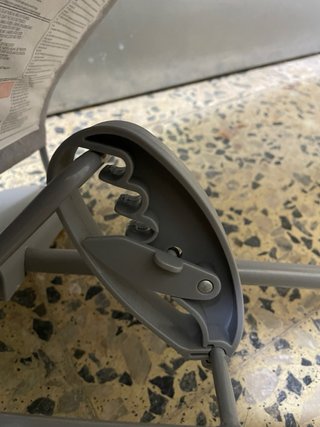 Hamaca para bebé gris