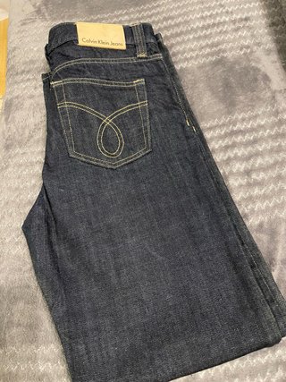 Vaqueros Calvin Klein Hombre Azul talla 33