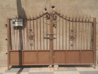 Reja/puerta metálica de hierro