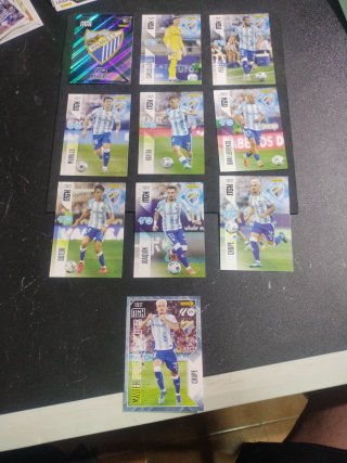 Cromos de fútbol Málaga CF