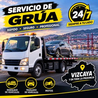 servicio de grua 24 HRS