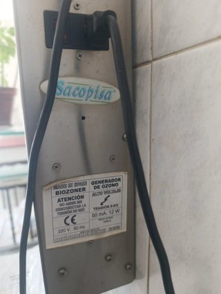 Esterilizador de ozono para cuchillos
