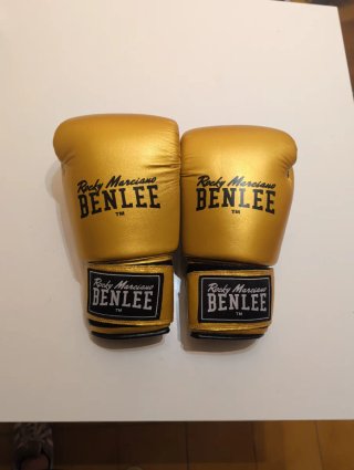 Guantes Boxeo Benlee Rocky Marciano Dorados