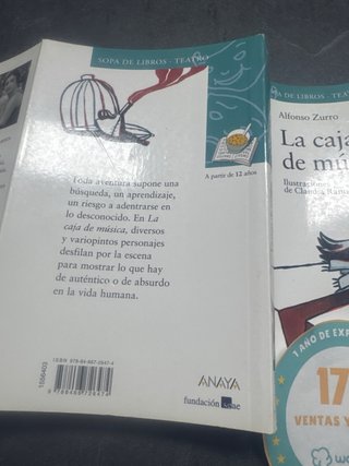 La caja de música 9788466726474 Alfonso Zurronuevo