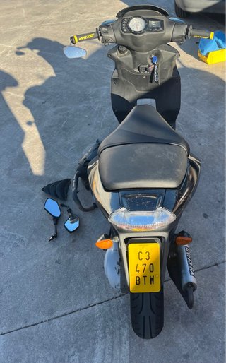 Piaggio NRG Scooter Negro