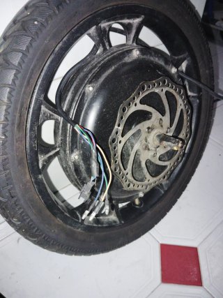 Motor de rueda para bicicleta eléctrica
