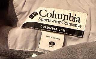 Abrigo Columbia Hombre Talla S