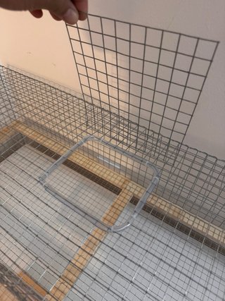 Jaula para codornices, gallinas, perdices