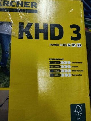 Hidrolimpiadora Kärcher KHD 3