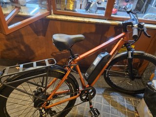 Bicicleta Eléctrica Naranja