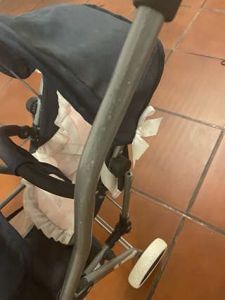 Carrito de muñecas gemelar