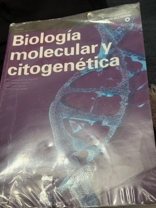 libro de biología molecular y cito genética
