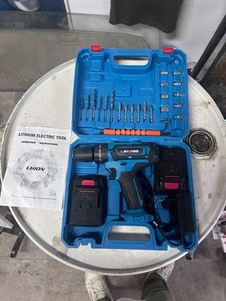 Maletín Taladro Eléctrico Litio
