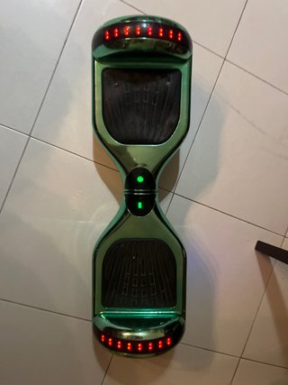 Hoverboard Verde con Luces y Cargador