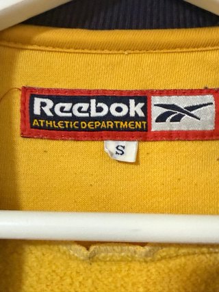 Sudadera Reebok Vintage Amarilla y Azul